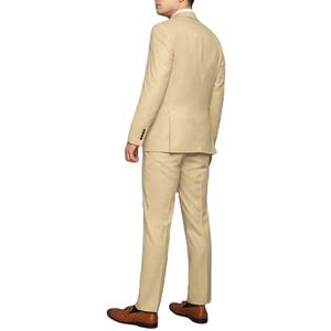 Nouvel arrivage Vente en gros de qualité supérieure Luxe 3 pièces Costume de mariage pour hommes Fashion Slim Solid Color Business Office Men's Formal Suits - Product Image 2