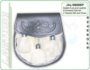 Sac Sporran personnalisé de qualité supérieure, imperméable, en cuir, style traditionnel, en vente en ligne à prix réduit - Product Image 2