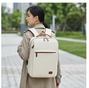 Laptop <b>Backpack</b> for Women Men Water Resistant Nylon School Bag with USB Charging Port Professional <b>Business</b> Daypack - Product Image 2