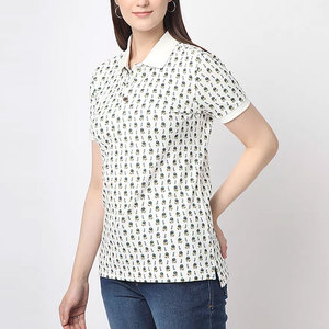 Polos pour femmes au meilleur prix, décontractés, tricotés, sublimation, respirants, écologiques, logo personnalisé, prix bas, faciles à porter - Product Image 4