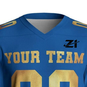 Maillot de football américain personnalisé blanc à manches courtes avec nom et numéro de l'équipe, cadeau pour les fans de football, maillot pour jeunes - Product Image 4