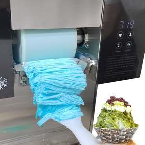 Máquina de Hielo en Escamas KJ-128F, Máquina para Hacer Bingsu, Trituradora de Hielo, Máquina para Hacer Conos de Nieve, 440 lbs/día, Enfriamiento Superior por Aire - Product Image 2
