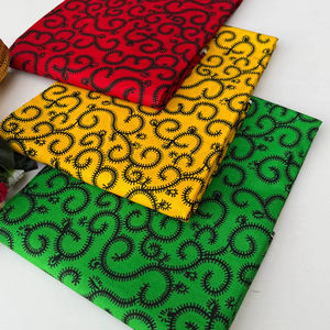 Tela africana colorida con estampado de cera Ankara para confección de ropa, costura, manualidades, accesorios de moda, proveedor de Hitjem Export Island - Product Image 1