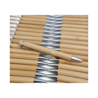 Stylo à bille en bambou naturel, papeterie durable pour la promotion d'entreprise