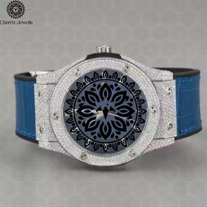 Montre de luxe Charm_Jewells en acier inoxydable, cadran analogique 40 mm, bracelet en acier inoxydable, unisexe, mouvement mécanique, date automatique 10 - Product Image 1