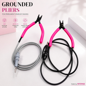 Alicates con Conexión a Tierra para Joyería Permanente, Herramienta de Soldadura de Precisión para Joyería, con Cable de Tierra de 3 pies Incluido, Venta al Por Mayor de Fábrica - Product Image 1