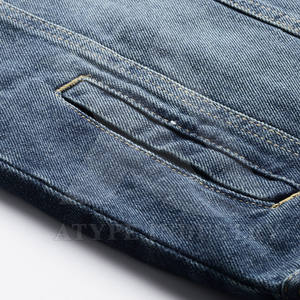 Veste en jean robuste pour homme, vêtement de travail, avec coutures renforcées, durable - Product Image 6