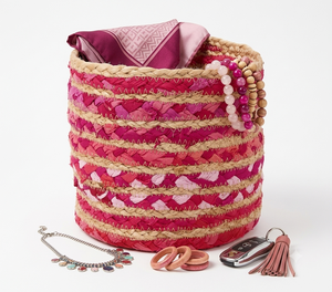 Ensemble de paniers en jute faits main, favoris des clients, et organisateurs de rangement tissés en gros, idéaux pour les paniers à linge sale pour la maison et la vente au détail - Product Image 6
