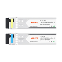 Module SFP YUNVO 1.25G LC/SC, émetteur-récepteur optique monofibre Gigabit BiDi, 3/20/40/60/80/100/120/160 km avec fonction DDM