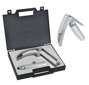 Set de Laringoscopio Quirúrgico Macintosh para Adultos, de Acero Inoxidable, con Fuente de Alimentación Manual e Iluminación por Tegra Surgical Co - Product Image 1