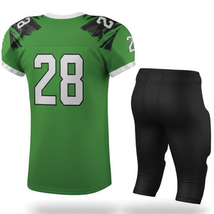 Sports American Football Uniform Comfortable Fit Quick Dry Fabric Suitable For Daily Training And Professional Competition - Product Image 2