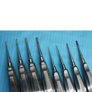 ชุดเครื่องมือถอนฟันแบบแมนนวล 7 ชิ้น ยี่ห้อ Dental PDL Elvatome Spade Mini Root Elevator Proximators Luxating ได้รับการรับรองมาตรฐาน CE ระดับ Class I - Product Image 3