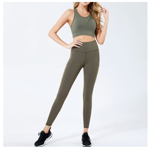 Fabricante Mayorista, Nuevo Diseño, Conjunto de Yoga Profesional para Mujer, Conjunto de Yoga para Mujer a Precio Económico, Nuevo Conjunto de Yoga para Mujer - Product Image 1