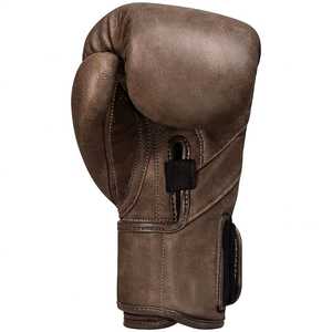 Gants de boxe en cuir personnalisés de haute qualité, séchage rapide, fermeture unisexe, pour l'entraînement, le sparring, le kickboxing, le Muay Thai - Product Image 4