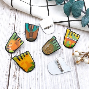 เข็มกลัดป้ายโลหะสำหรับพิมพ์โลโก้รูปการ์ตูนแบบออกแบบได้ตามต้องการ - Product Image 4