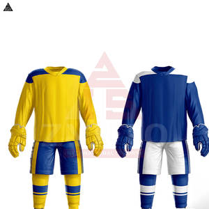 Uniforme de hockey sur glace pour hommes en tissu doux de qualité supérieure, prix avantageux, vente chaude, logo/couleur personnalisés, uniforme de hockey sur glace avec un nouveau design - Product Image 5