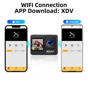 Cámara Deportiva 4K 20MP de Doble Pantalla, Modelo 2026, para Motocicleta, Casco, Ciclismo, Sumergible 30M, con WIFI - Product Image 6