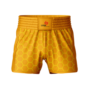 Fabricante de Pantalones Cortos Deportivos Personalizados que Ofrece Pantalones Cortos Sublimados para Muay Thai, Kickboxing y MMA para Compradores Globales - Product Image 5