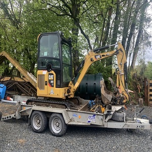 Compact CAT <b>Mini</b> Excavators 302 CR Designed for Small <b>Scale</b> Construction Landscaping and Utility Work with Easy Operation - Product Image 1