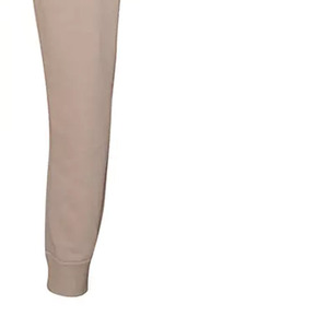 Pantalones Deportivos para Hombre, Color Beige, de Algodón Transpirable y Ligero, Cintura Elástica con Cordón, Estilo Casual, Tejido de Punto, Frente Plano - Product Image 2