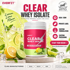 Private Label <b>Vanilla</b> <b>Whey</b> <b>Protein</b> Powder Supplier Malaysia Custom Brand WPC Shake OEM Manufacturing Adult Muscle Growth 20-29g - Product Image 1