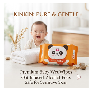 Toallitas Húmedas Kinkin, Paquete de 80 Unidades, con Logotipo Personalizado al por Mayor, Toallitas Húmedas Desechables para Adultos y Bebés, Mini OEM - Product Image 1