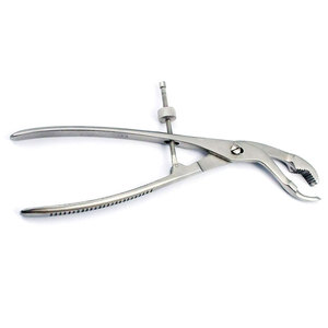 Bone Holding Forceps Narrow Jaw Stainless Steel Orthopedic Surgical Instrument for Secure Bone Grasping and Fracture Reduction - Product Image 2