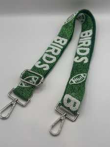 Philadelphia Football <b>Green</b> Beaded 'BIRDS' Strap - Product Image 1