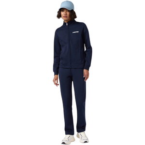 Women Full Zip Stand Collar Tracksuit With <b>Trousers</b> Casual <b>Training</b> Outfit Straight Leg Active Set Wholesale Custom Clothing Set - Product Image 2