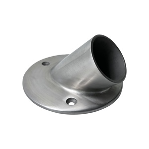 Modern Design 45 Degree Stainless Steel Angle Flange for Round Tube Flooring for Hotels - Product Image 1