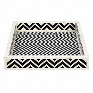 Plateau de service rond en nacre, fait main, en coquille de Capiz, décoratif, avec incrustation de mosaïque florale bleue en nacre, plat de table - Product Image 6