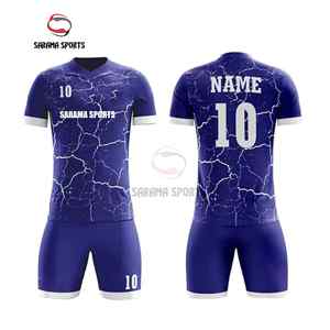 Ensemble de vêtements de football personnalisés, vêtements de sport OEM pour les fans et les joueurs, uniforme de football, maillot d'entraînement de club, vêtements de sport, prix direct d'usine OEM - Product Image 1