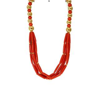 RE350-N196-0578HS สร้อยคอประดับลูกปัดแฟชั่น - Product Image 1
