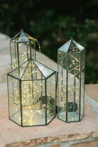 High Quality Indoor <b>Plant</b> Metal <b>Frame</b> Geometric Glass Terrarium - Product Image 5