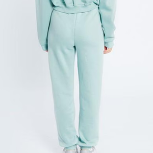 Custom Logo Unisex Sweatsuit Workout Fitness Fleece Plus Size Hoodie and Jogger <b>Tracksuit</b> for Women - Product Image 5