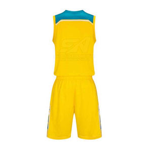 Uniforme de basket-ball de haute qualité et confortable avec logo personnalisé, meilleur uniforme de basket-ball en tissu doux - Product Image 3