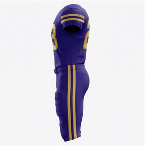 Nueva Llegada: Jersey de Fútbol Americano Sublimado, Gráficos Personalizados del Equipo, Secado Rápido, Transpirable, Uniformes de Fútbol Americano - Product Image 4