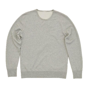 Sudadera de Cuello Redondo Gris para Hombre, Corte Regular, Tejida, 100% Algodón, Estampada, Informal, para Invierno - Product Image 2