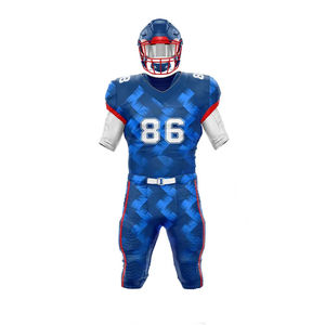 เสื้อฟุตบอลอเมริกันแบบสั่งทำพิเศษรุ่นใหม่ล่าสุด ขายส่งสำหรับทีม แขนสั้น ระบายอากาศได้ดี สำหรับทั้งชายและหญิง - Product Image 5