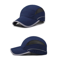 Topi Olahraga Katun Berkualitas Tinggi Custom, Anti Air, Motif Daun, Topi Baseball dengan Logo Metal untuk Pria, Buatan Custom