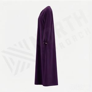Último Diseño de Abaya Musulmana con Lentejuelas de Alta Calidad para Mujer, Personalizada, Ligera, Anti-UV, Transpirable, para las Cuatro Estaciones - Product Image 3