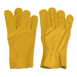 Gants de sécurité personnalisables en cuir de chèvre robuste, confortables et durables, pour le jardinage, la protection des mains et des bras, et la conduite. - Product Image 6