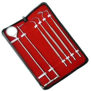 Kit Dental Equino Premium con Espejo, Sonda, Explorador y Instrumentos Veterinarios de Acero Inoxidable para el Cuidado Dental de Caballos - Product Image 5