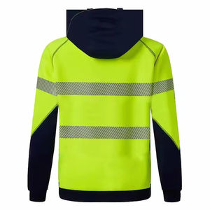 Sudadera de Seguridad Reflectante LED Impermeable de Alta Visibilidad con Logotipo Personalizado OEM ODM, Clase 3 ANSI, para Trabajos de Construcción para Hombre - Product Image 2