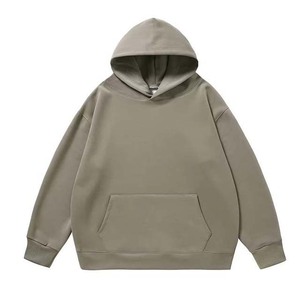 Sudadera con Capucha Unisex Extra Grande de Algodón sin Cordones, Estilo Urbano para Hombre, Invierno, 380 g/m², con Logotipo Personalizado Bordado al por Mayor - Product Image 1