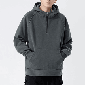 เสื้อฮู้ดซิปผ่าหน้าผู้ชาย ดีไซน์โดดเด่น ขายดี ผลิตจากผ้าฝ้ายฟลีซ 100% ระบายอากาศได้ดี แขนยาว - Product Image 4