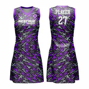 Robe de football pour femme imprimée par sublimation, respirante, athlétique, uniforme d'équipe personnalisé, séchage rapide, anti-humidité, UPF 50 - Product Image 4