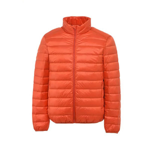 Chaqueta Acolchada Ligera para Hombre en Verde Oliva, Negro, Borgoña, Gris, Naranja y Azul Rey, Abrigo de Invierno Plegable con Logotipo Personalizado OEM - Product Image 6