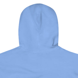 Sweat-shirt à capuche unisexe bleu clair en molleton doux à manches longues avec poche kangourou, vêtement décontracté d'hiver, streetwear tendance - Product Image 6