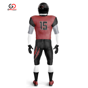 Tenues de football américain personnalisées, poids lourd, qualité professionnelle, anti-transpiration, ensembles de maillots de football pour équipes - Product Image 3